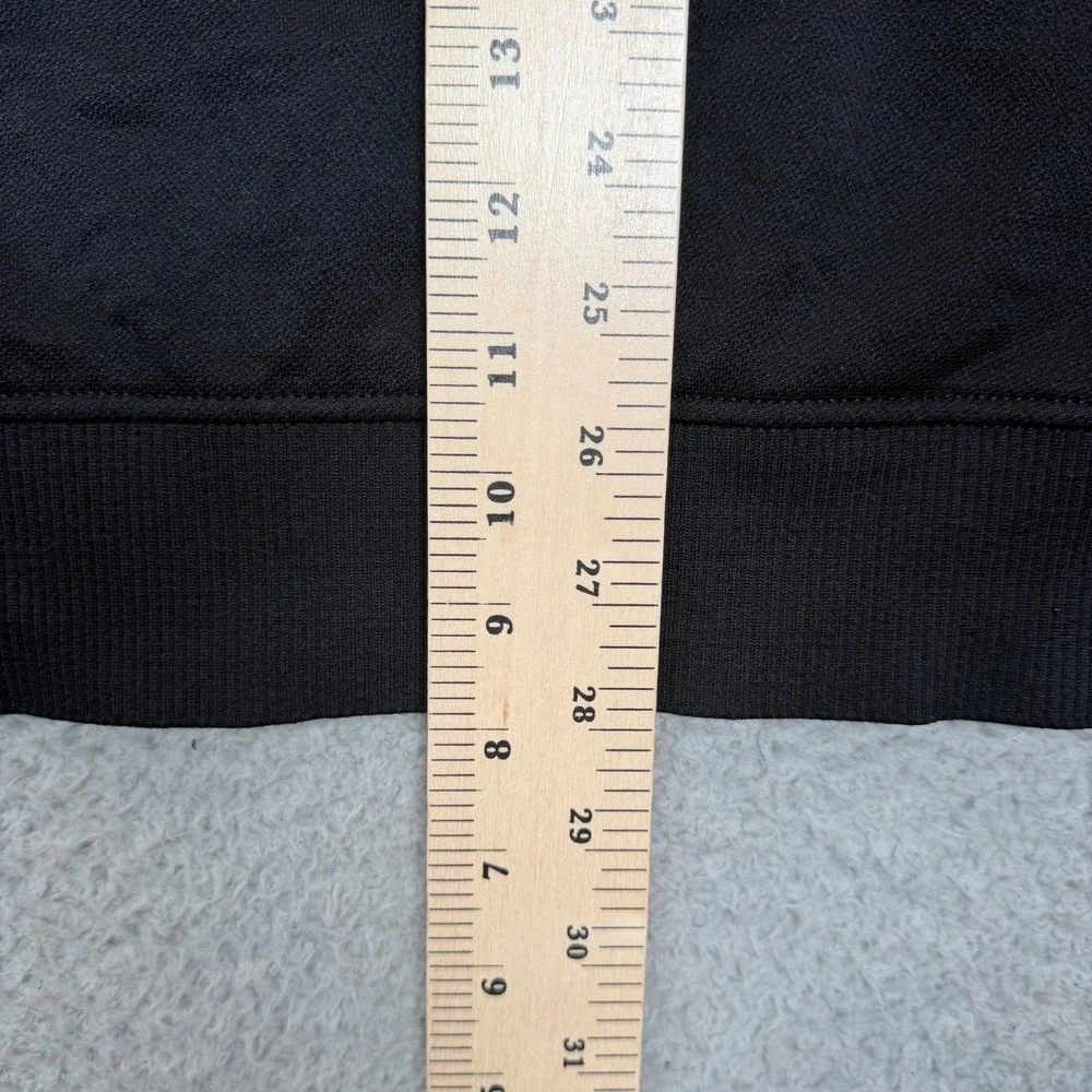 Lululemon Engineered Warmth Crewneck Black Merino Wool Blend Mens Large Sweater